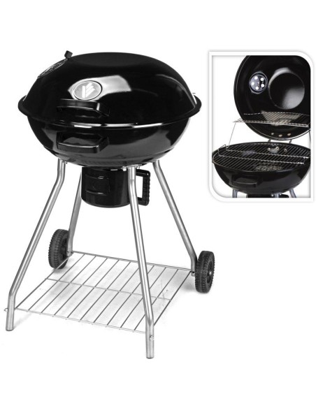 c80901040-barbecue s/roues dia 56cm noir