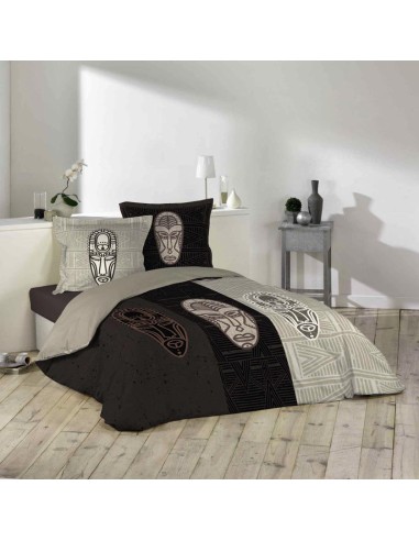 1408968-parure 3 p. 260 x 240 cm imprime 42 fils dessin place kigali