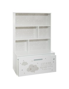 174030 - bibliotheque coffre roulet imp