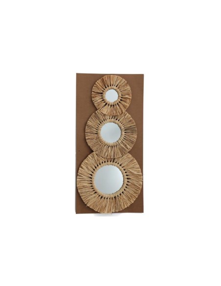 set 3 miroirs herbes sechées