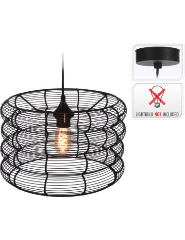 hx9400000-lampe é suspendre metal, 34.5x