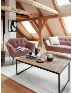 in9341510-table basse dutch en bois de manguier  110x60x40