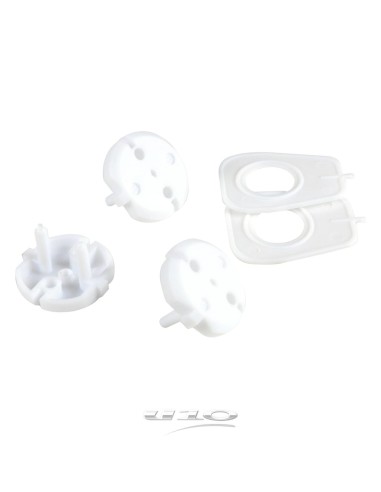 6sep203 - set de 6 cache-prise pp et 1 cle