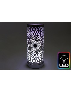 diffuseur lumineux kaleidoscope argent