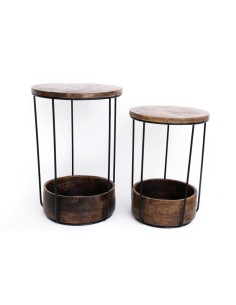 2/ 2 table en manguier