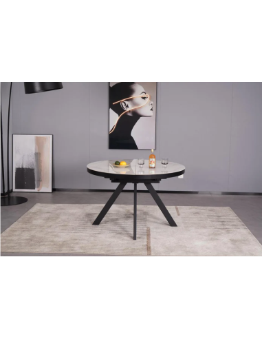 17500bl - table de repas 17500bl roma blanc