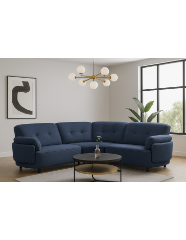 canapé angle kelind navy sea 330