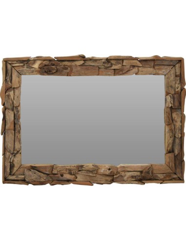 j11302230-miroir 72x51x6cm, carré, boi