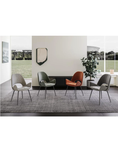 15410gr - chaise - eliana gris