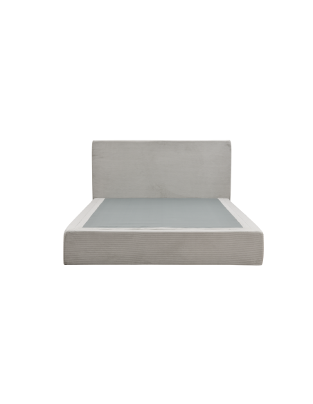 doyle 160 lit compressé beige(cream) hydra_21 + sommier delio