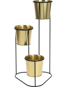 qd1000550-flowerpot on stand 3 pots