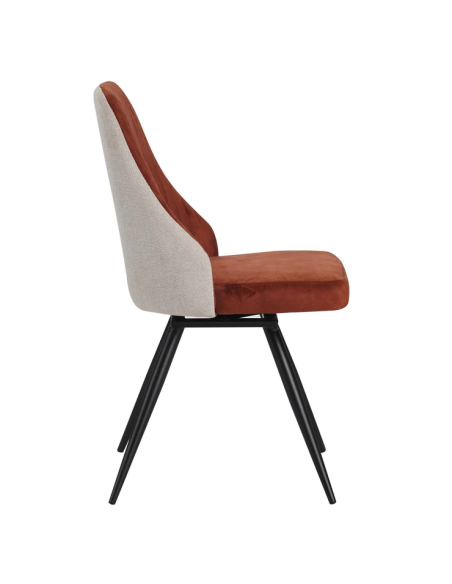 16235gr - chaise lucy gris