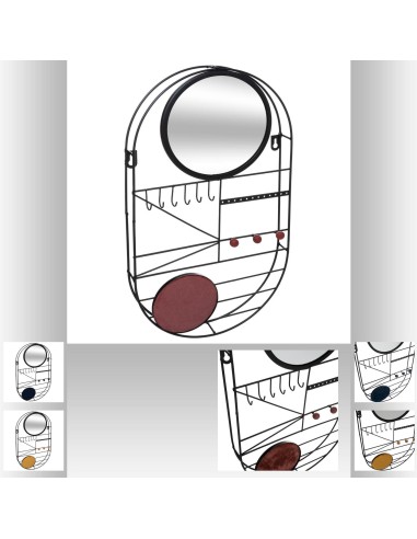 porte bijoux mural metal hotel