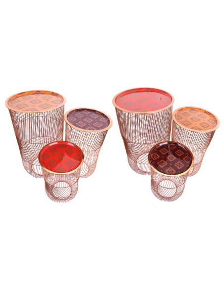 2/3 table kasbah metal