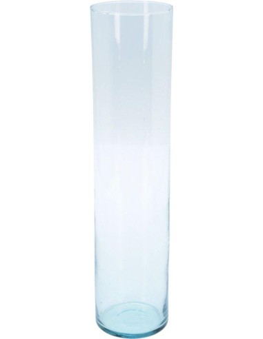 ye1000360-vase verre 12xh50cm