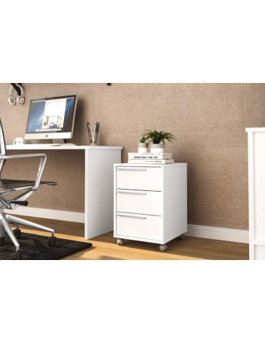 maia cabinet - 3 tiroirs white