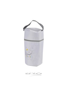6rep257 - porte biberon isotherme d10*h21cm nuage essen'ciel