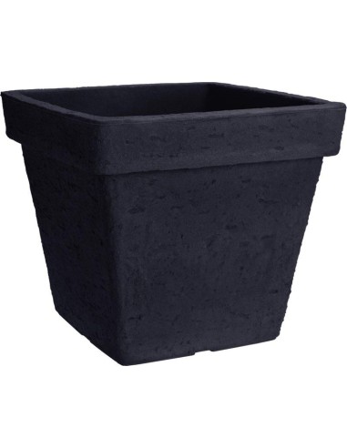 y54195460-pot fleurs pe anthracite d40x