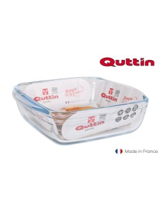 qt-8890310r - plat verre carre 1l quttin