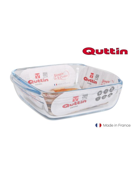 qt-8890310r - plat verre carre 1l quttin