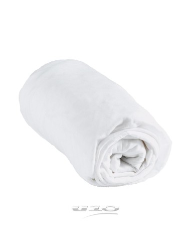 6tex201bc - drap housse jersey 100% coton 70*140cm blanc