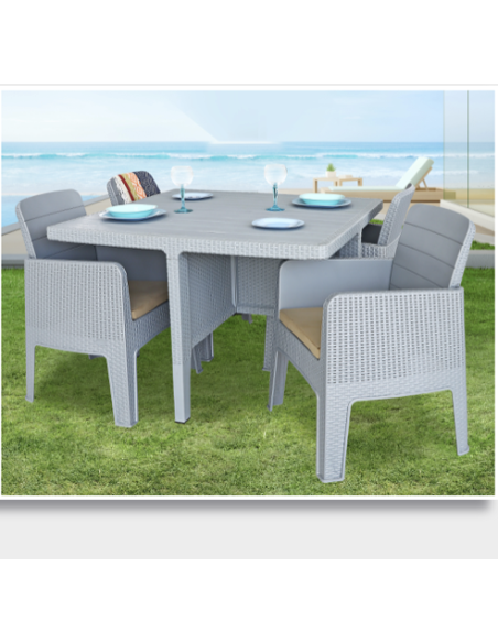 salon gammarth 4 places blanc