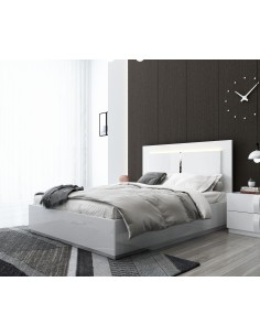 17209bl-salvador armoire bois laqué 235.6x59.6x225 6 portes avec 2 miroirs