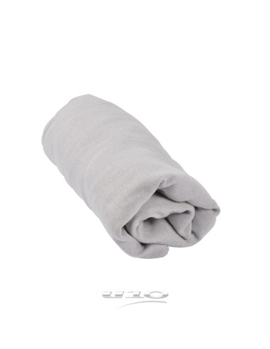 6tex201gr - drap housse jersey 100% coton 70*140cm gris