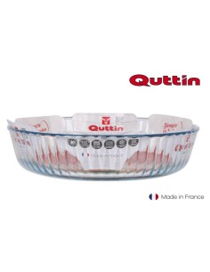 moule tarte verre ondule 26cm quttin
