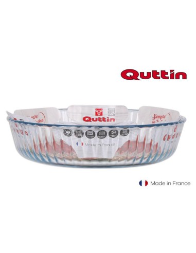 moule tarte verre ondule 26cm quttin