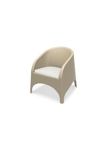 fauteuil la pacha beige