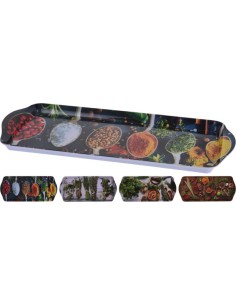 170459030-plateau melamine, 39x17cm, rec