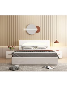 17219bl-evelyn commode 4 tiroirs laque blanc 81x46x112,2