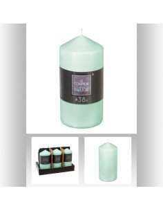 103240e-bougie rnd menthe 6.8x14