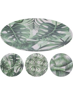 177400031-plate flat bamboo/melamine 3as