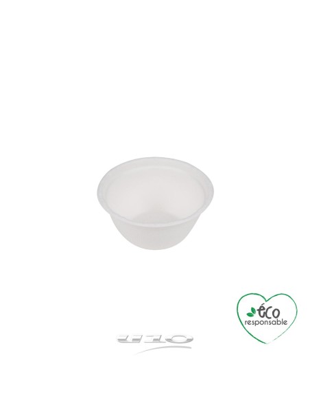 6vae033bc - set de 12 verrines rondes en canne a sucre 60ml blanc