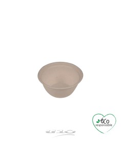 6vae033nt - set de 12 verrines rondes en canne a sucre 60ml naturel