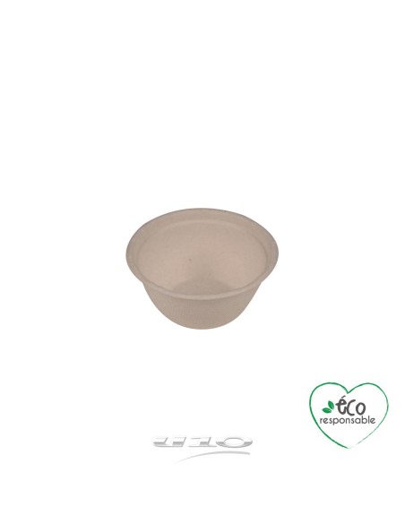 6vae033nt - set de 12 verrines rondes en canne a sucre 60ml naturel