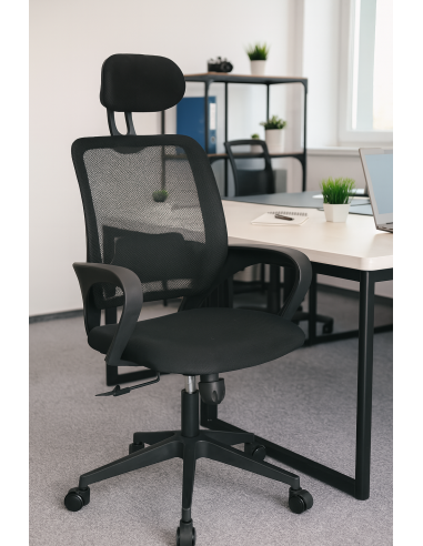 fauteuil de bureau healance noir