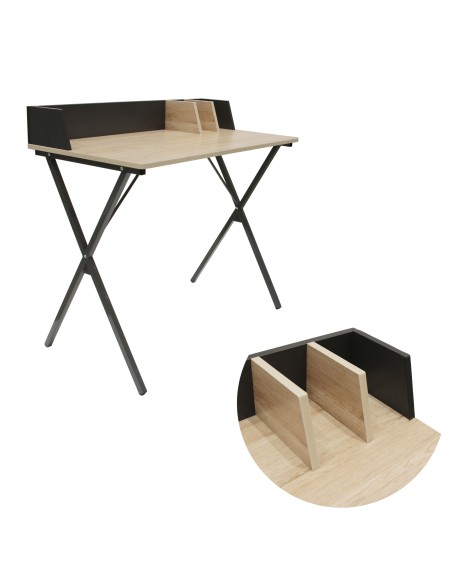 bureau student oak/ blanc