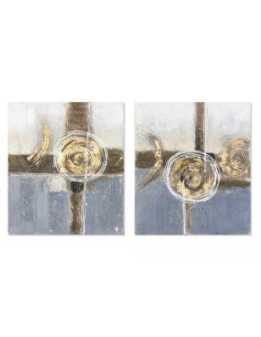 tableau toile mdf 50x2,5x60 abstrait 2 mod.