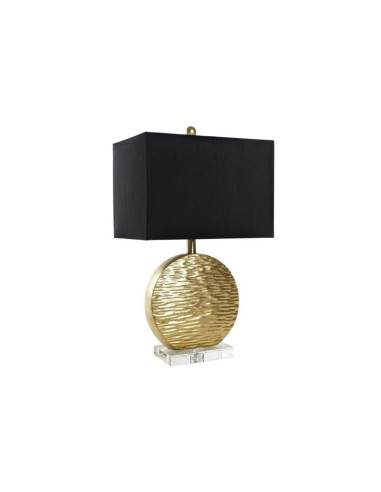 lampe de table résine polyester 36x24x62 doré