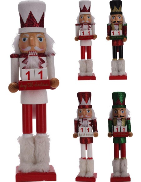 aae021250-nutcracker with calendar 38cm