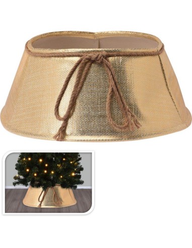 aae333420-xmas tree skirt 40cm copper