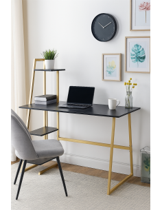 bureau graduate gris