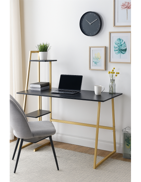 bureau graduate gris