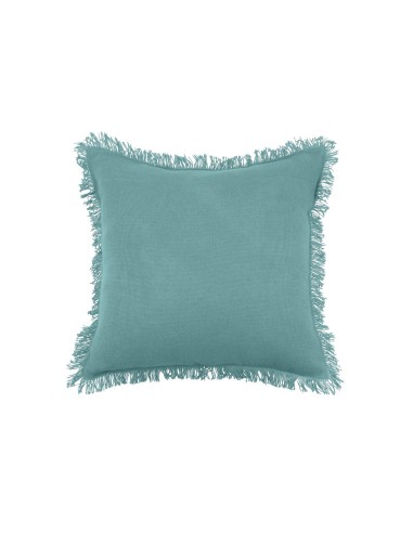 c0a061006 - prague coussin 40x40cm/ bleu 100%co