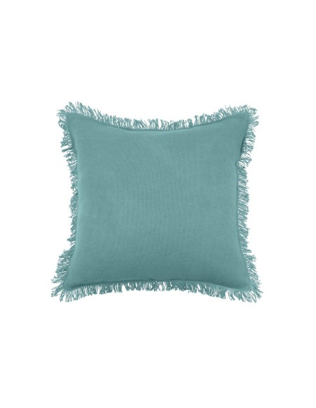 c0a061006 - prague coussin 40x40cm/ bleu 100%co