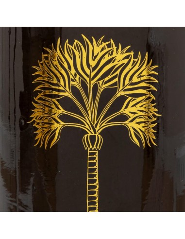 198202b - vase vr bouteille bou kaki h22