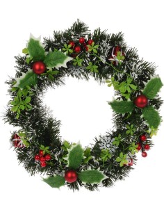 akb003680-couronne noel deco 40cm